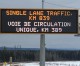 Update: Single Traffic – Road Closure – KM 839 Alaska highway north of Liard Hotsprings.