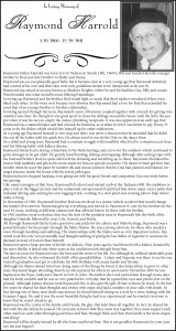 Raymond Harrold Eulogy1